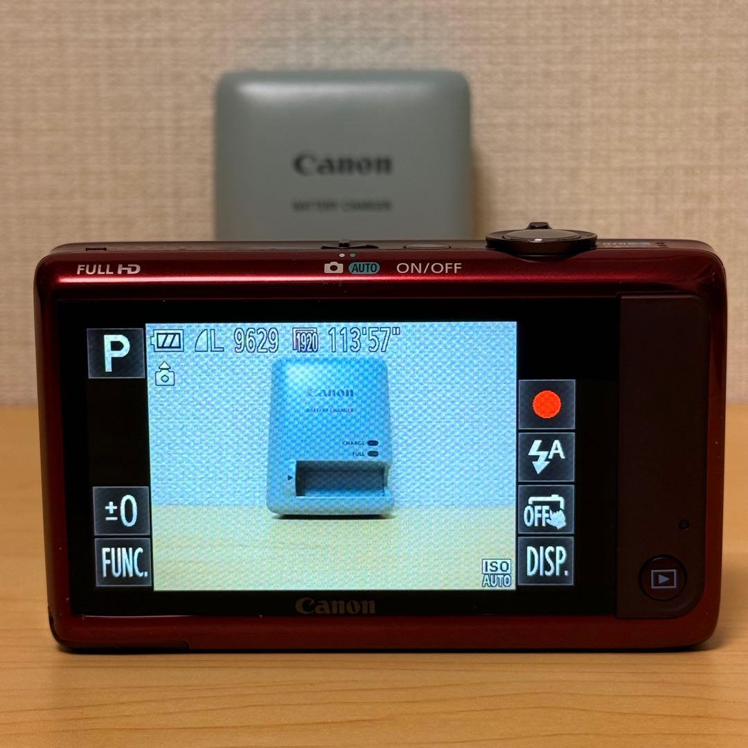 【付属品多数】Canon ixy 51s レッド 動作確認済