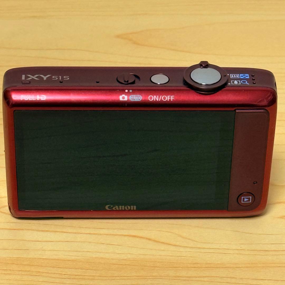 【付属品多数】Canon ixy 51s レッド 動作確認済