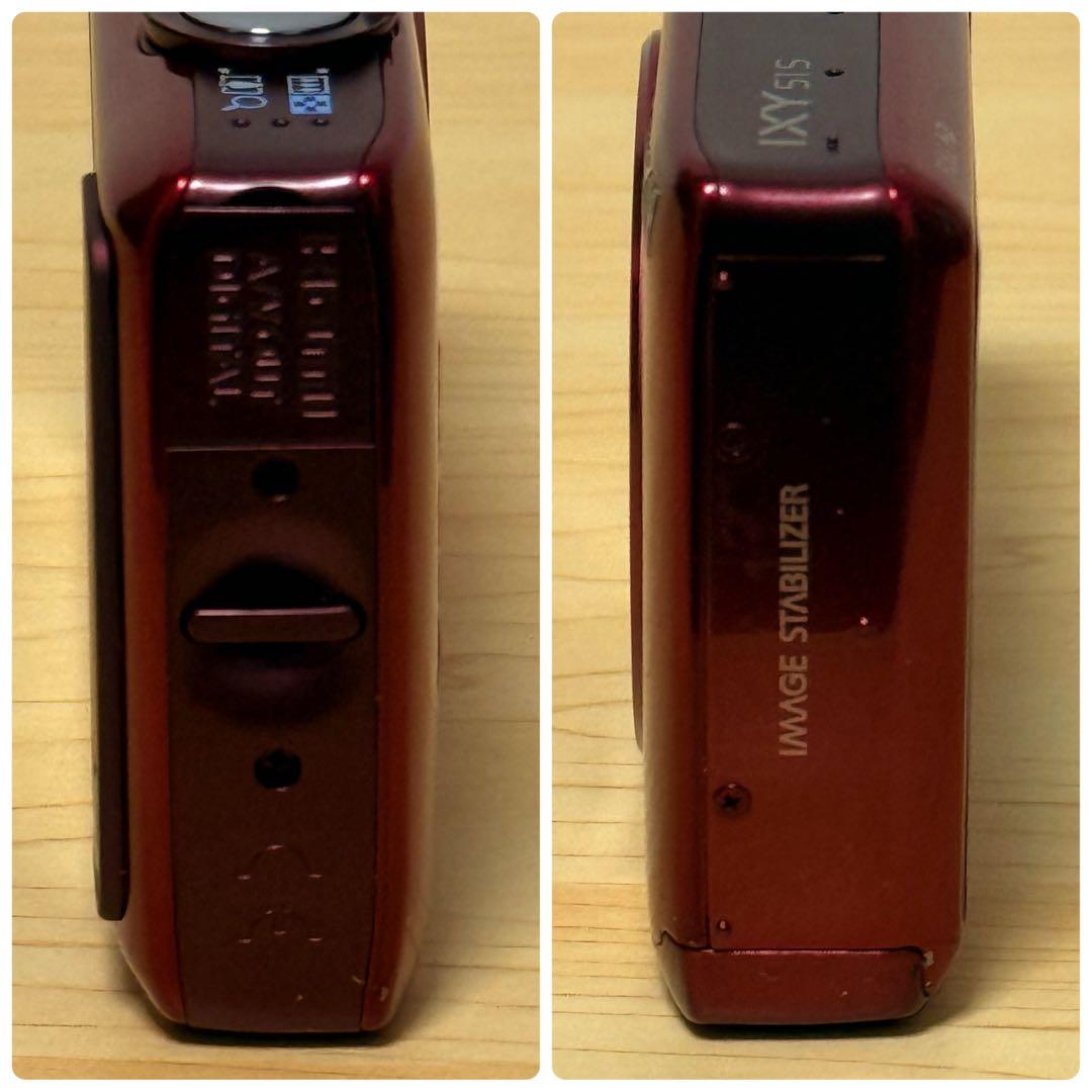 【付属品多数】Canon ixy 51s レッド 動作確認済