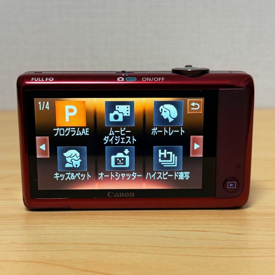 【付属品多数】Canon ixy 51s レッド 動作確認済