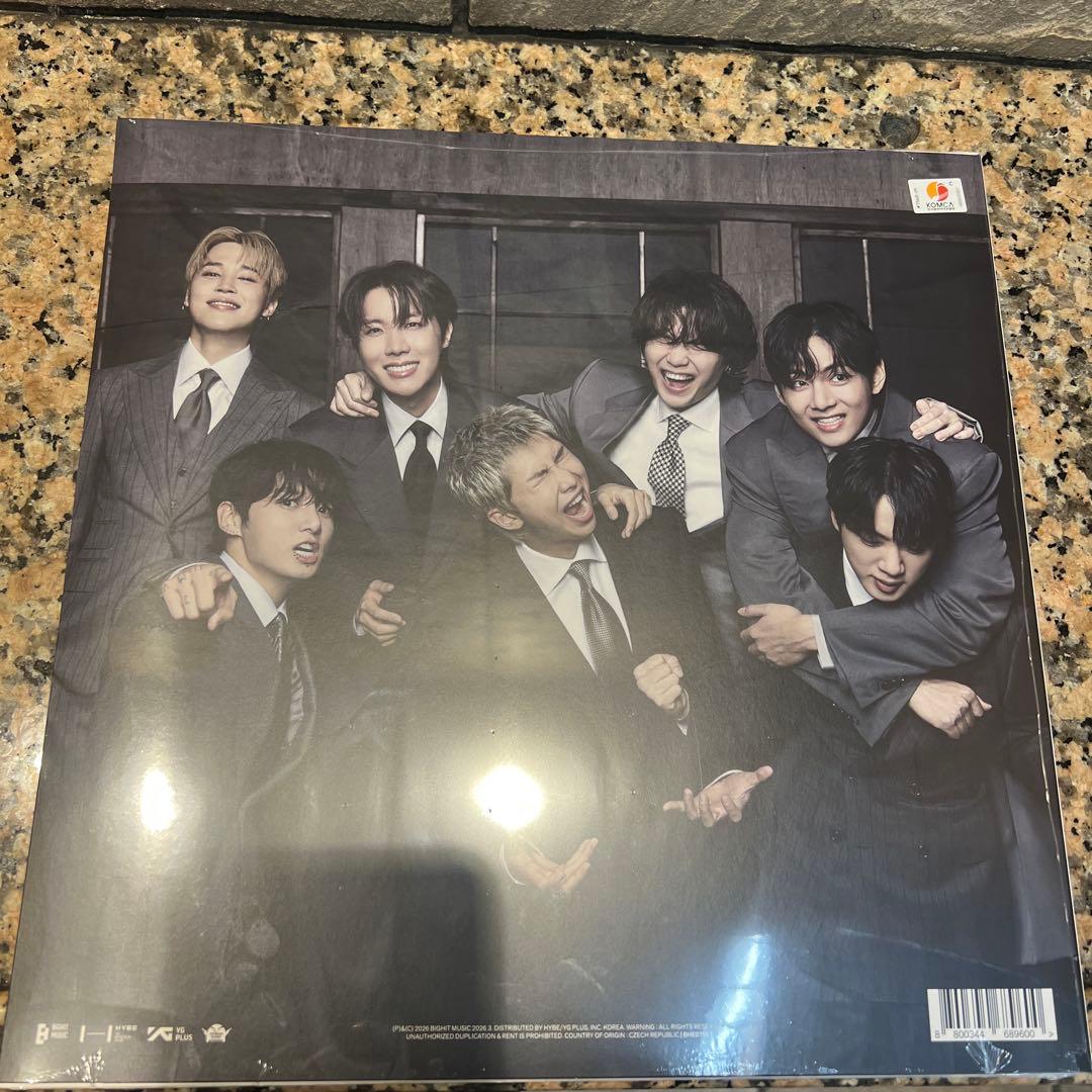 BTS Standard Vinyl ジョングク JUNGKOOK即曰発送
