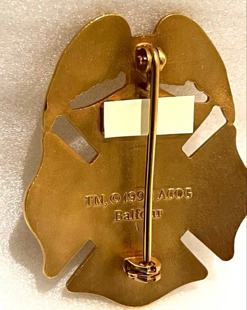 1996年　アトランタ　オリンピック　ファイヤーファイター　ポリスバッジ