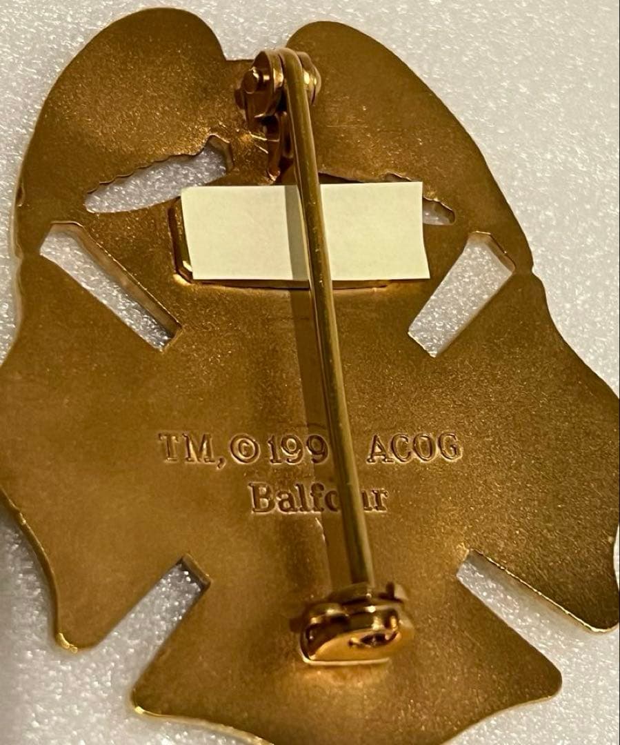 1996年　アトランタ　オリンピック　ファイヤーファイター　ポリスバッジ