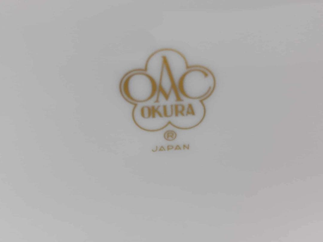 大倉陶園 花瓶 金蝕バラ 35cm