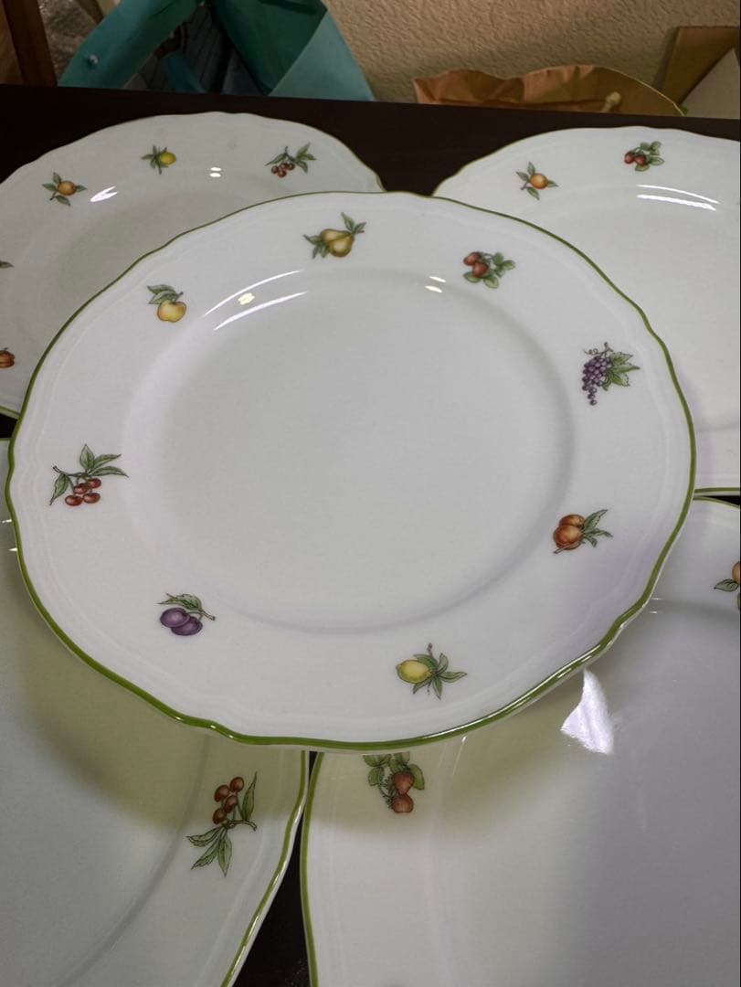 sa340 ジノリ　アンティコエデン　プレート　5枚　廃盤品