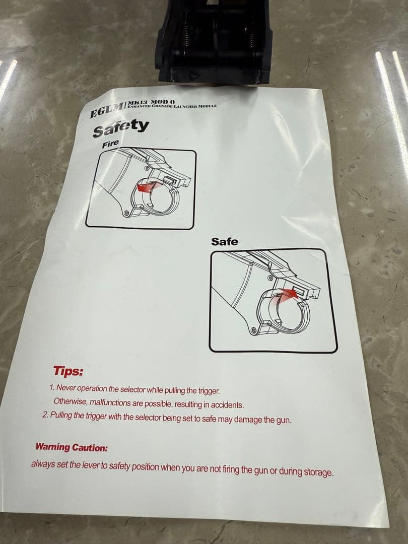 ⑩Mk13 グレネードランチャー スカーL　モスカート　サバゲー