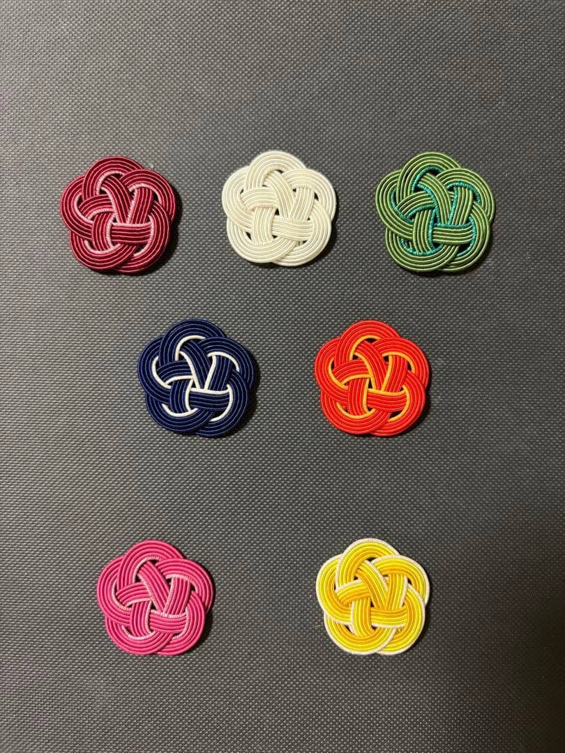 絹巻き＆羽衣水引パーツ 梅結び
