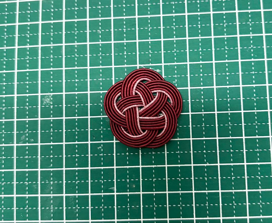 絹巻き＆羽衣水引パーツ 梅結び