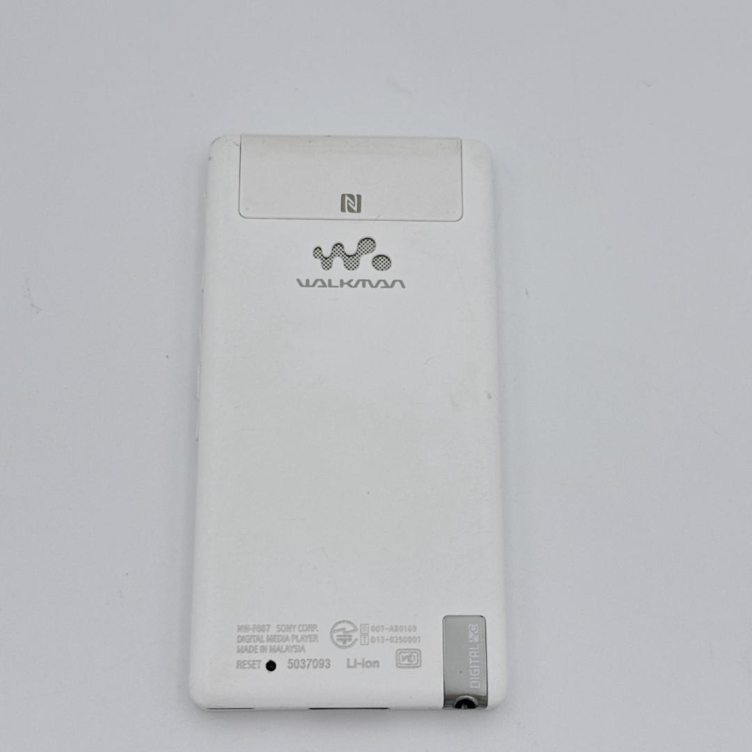 【美品】SONY WALKMAN NW-F887 64GB ホワイト ハイレゾ