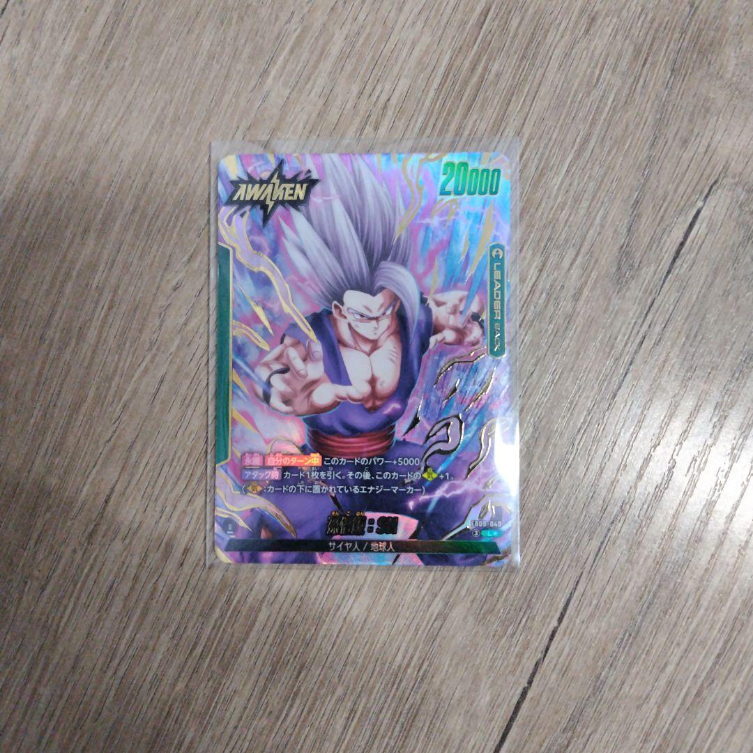 超サイヤ人ゴッドスーパーサイヤ人 リーダーカード