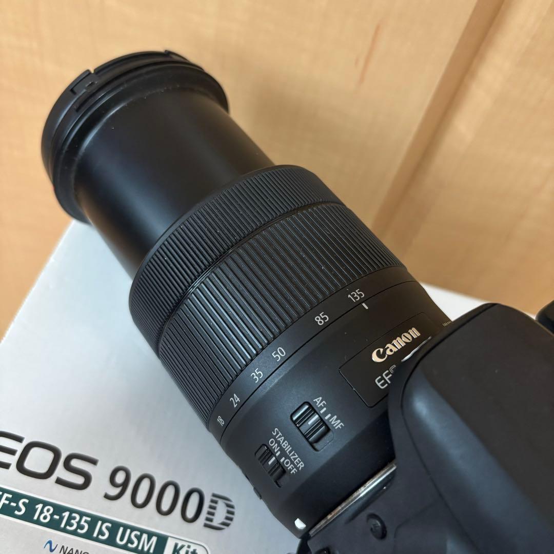 EOS 9000d 18-135 レンズキット　フルセット