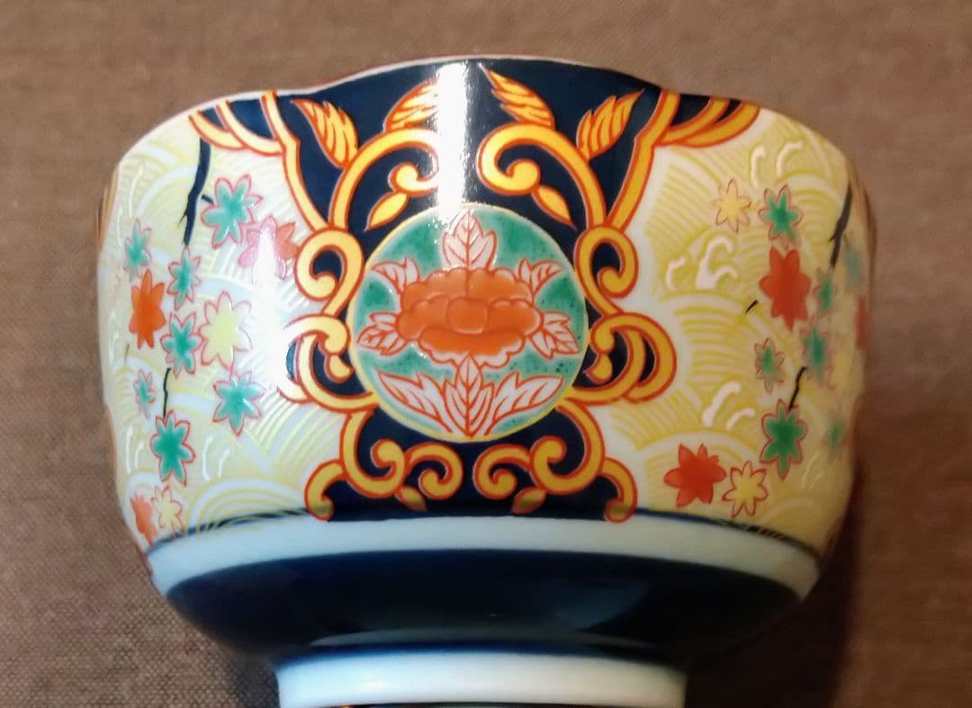 未使用 晩酌セットq33(夢錦爛漫 鳳窯 曽我ガラス) 2名分