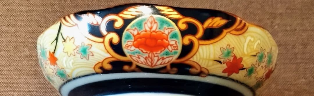 未使用 晩酌セットq33(夢錦爛漫 鳳窯 曽我ガラス) 2名分