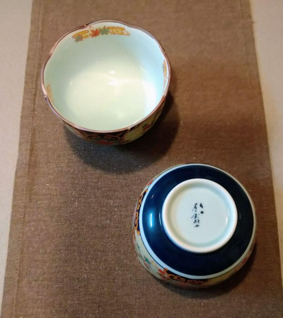 未使用 晩酌セットq33(夢錦爛漫 鳳窯 曽我ガラス) 2名分