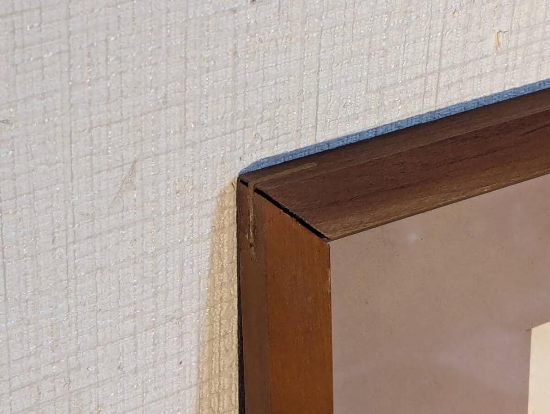 【真作】絵画　山水風景と詩の調和　優雅な和風アート作品　静寂の和　U121