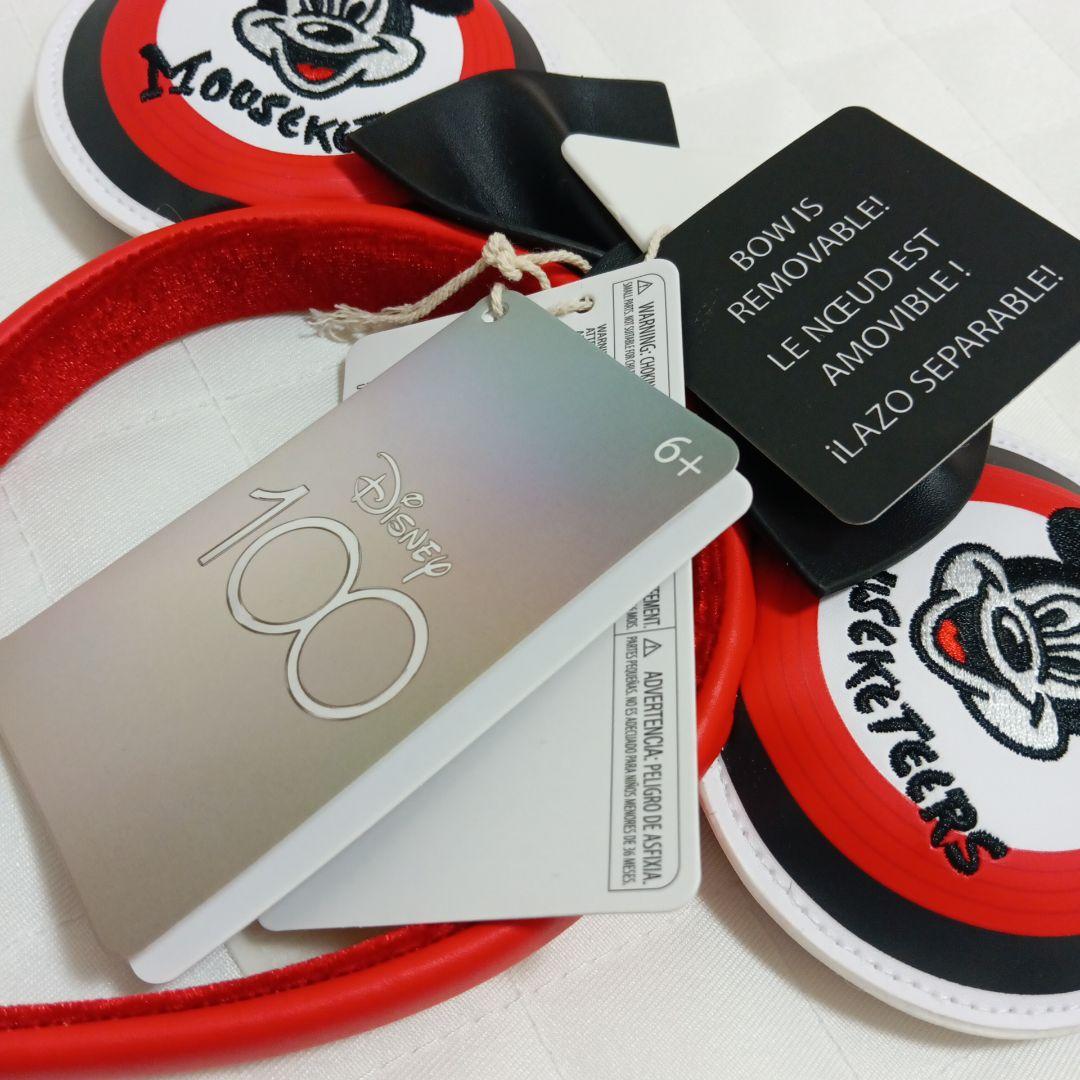 海外限定　ディズニー100周年　ミッキー　マウスケティアーズ　カチューシャ