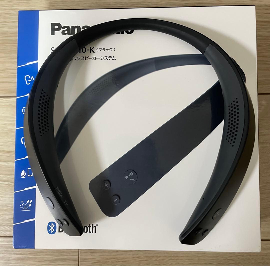 Panasonic ワイヤレスネックスピーカー SC-WN10-K