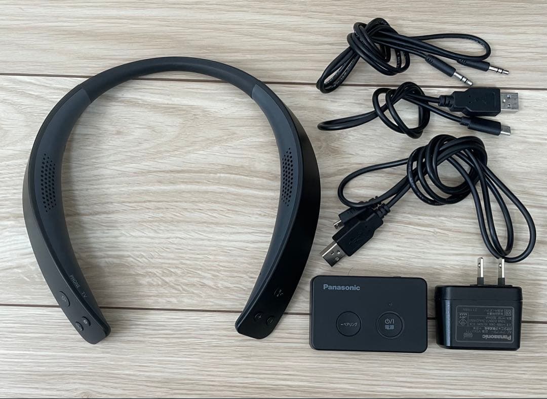 Panasonic ワイヤレスネックスピーカー SC-WN10-K