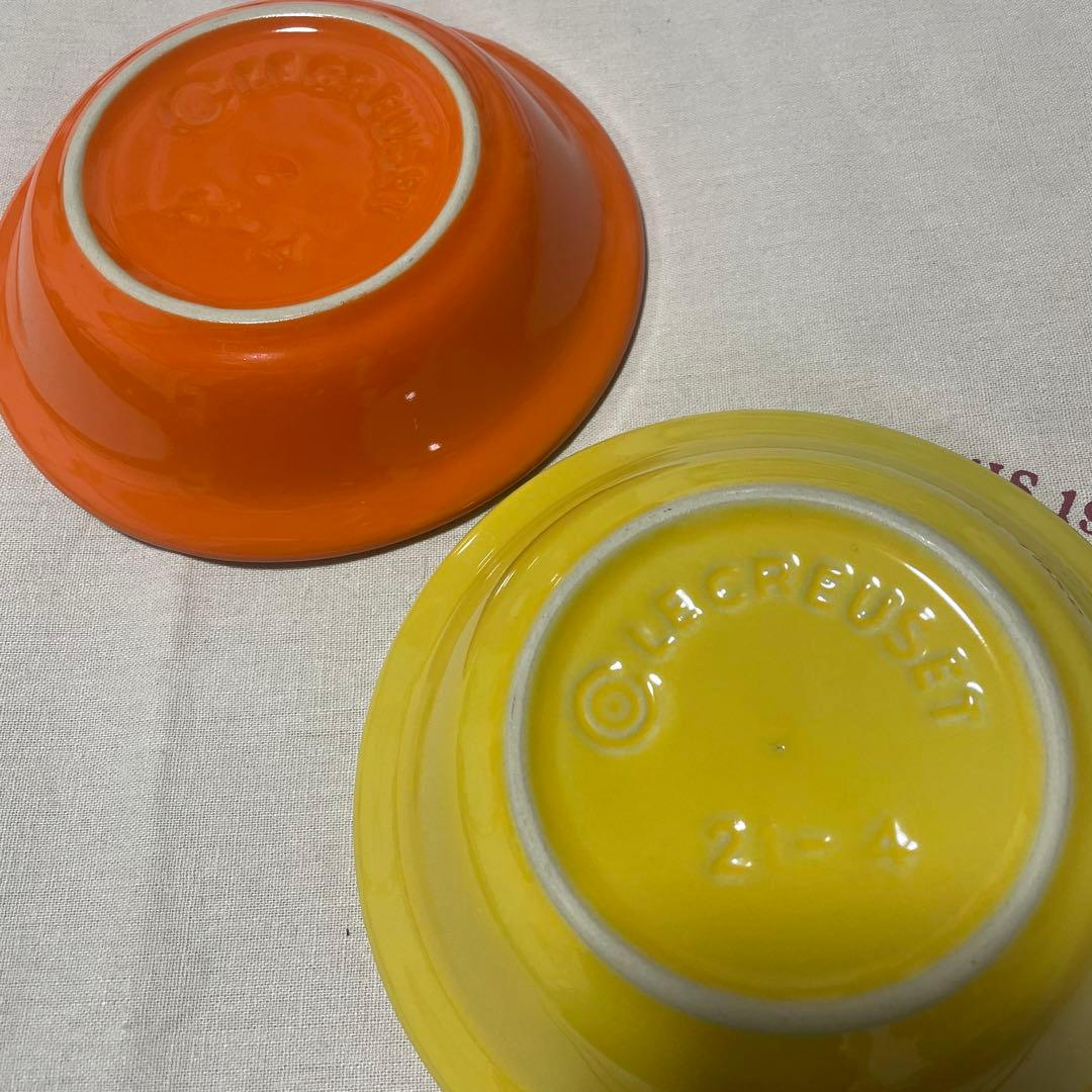 《新品》LE CREUSET ラウンドディッシュ 2個セセット ①