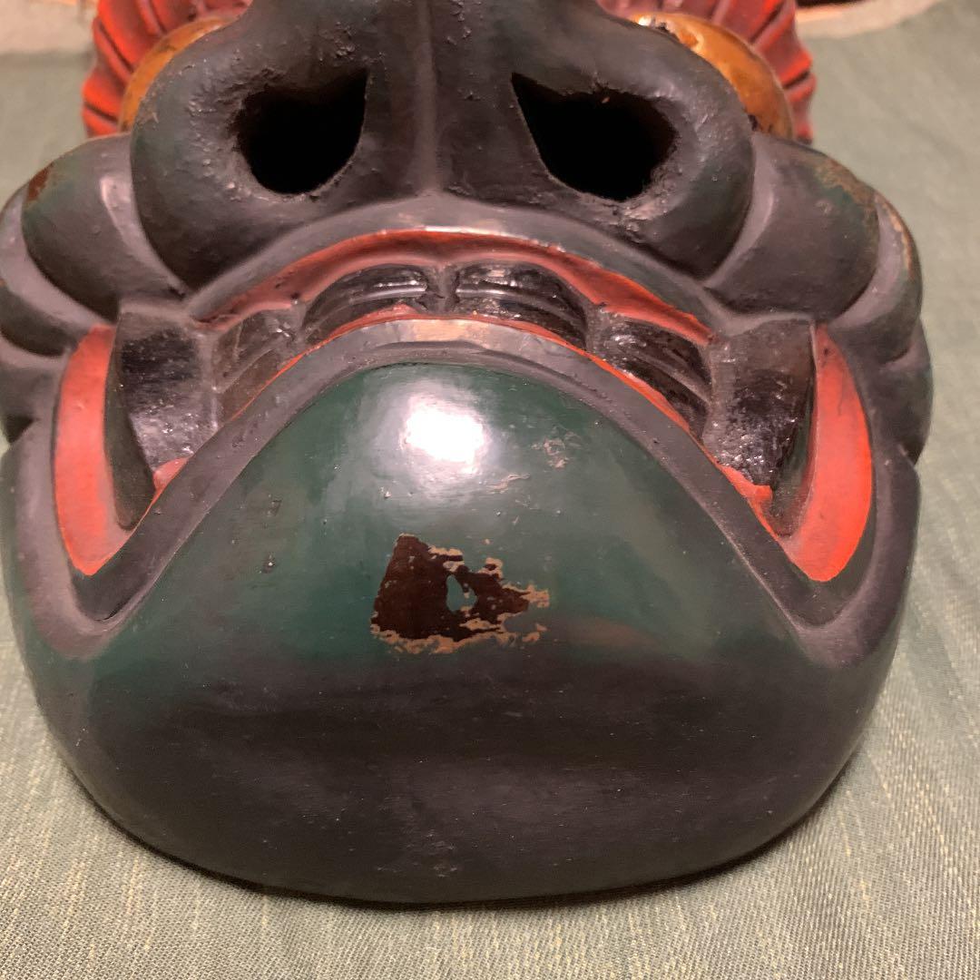 鬼　面　年代物