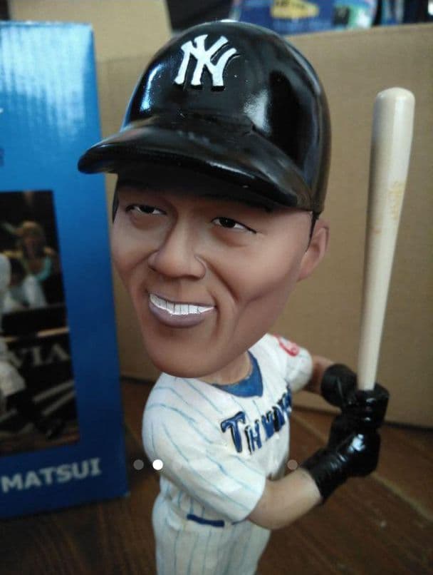 ボブルヘッド フィギュア　松井秀喜　レア　ヤンキース