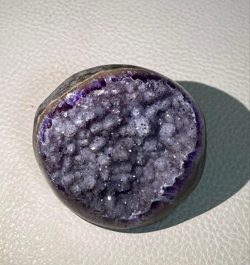 アメジスト ドゥルージー ミニドーム クリスタルクラスター 水晶 天然石 幸運