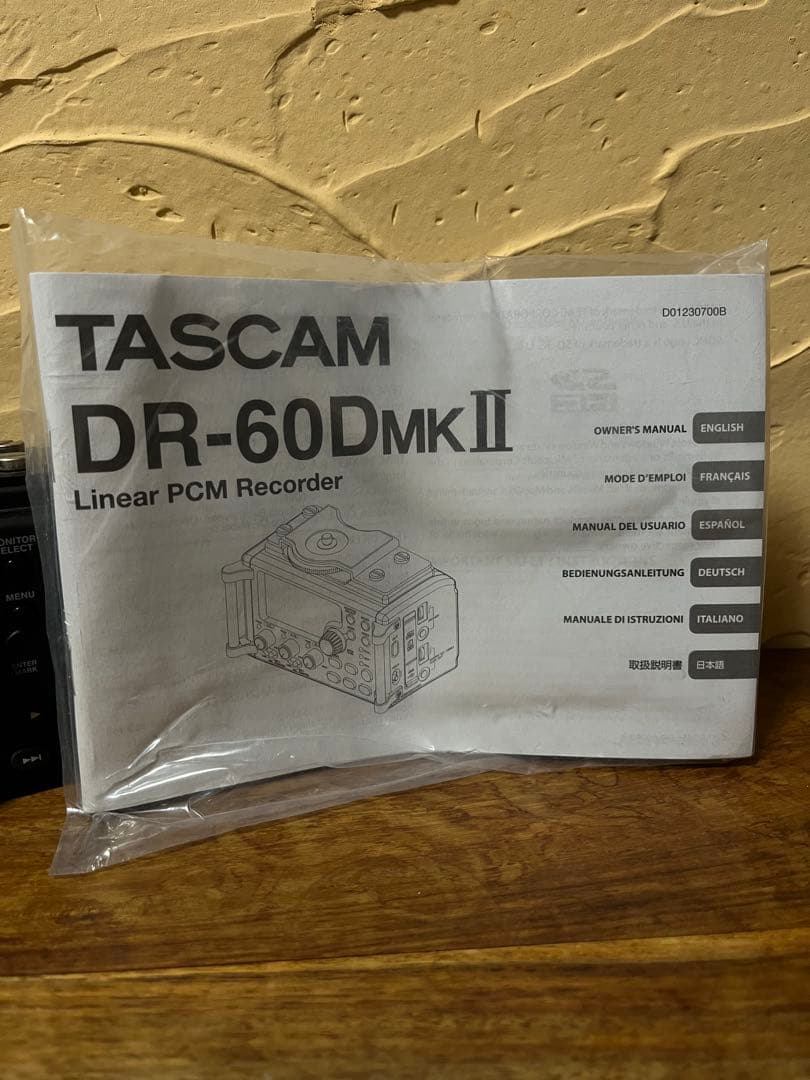 TASCAM リニアPCMレコーダー DR-60DMKII