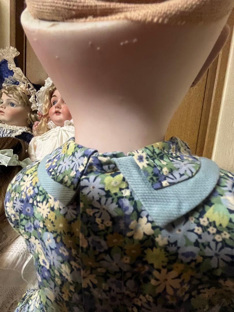 あさとも　アンティークビスクドールジュモー