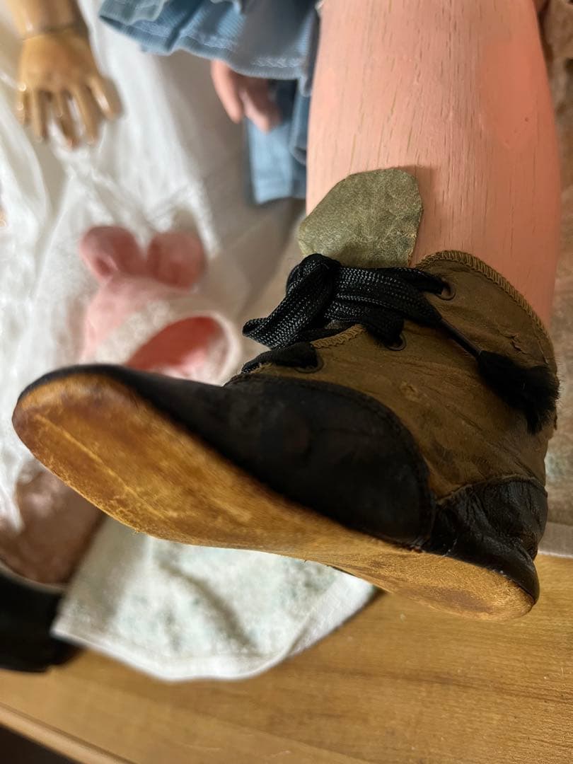 あさとも　アンティークビスクドールジュモー