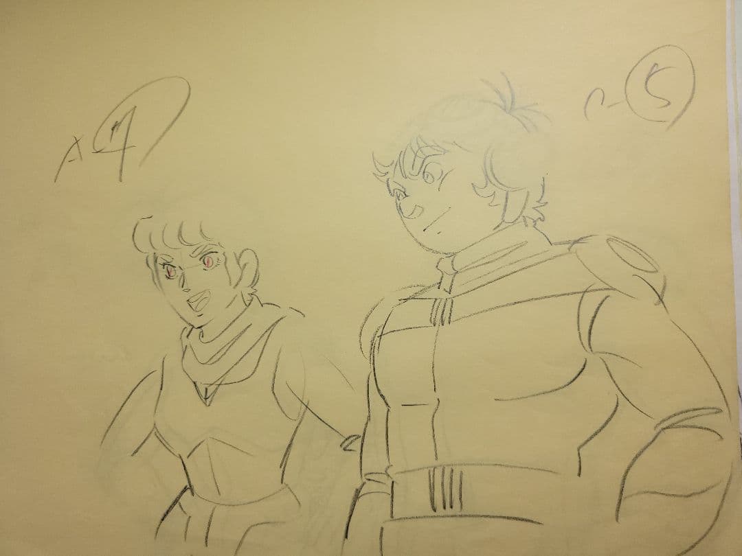 「戦闘メカ ザブングル」 直筆原画 　#8　　日本サンライズ