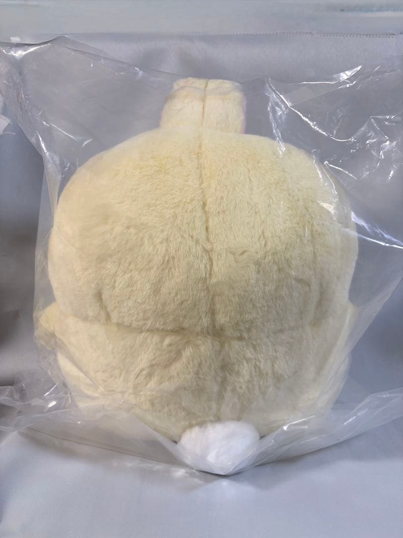 ちいかわ　重め！ ぼっちゃり抱っこぬいぐるみ　うさぎ　お顔厳選　ステッカー2枚付