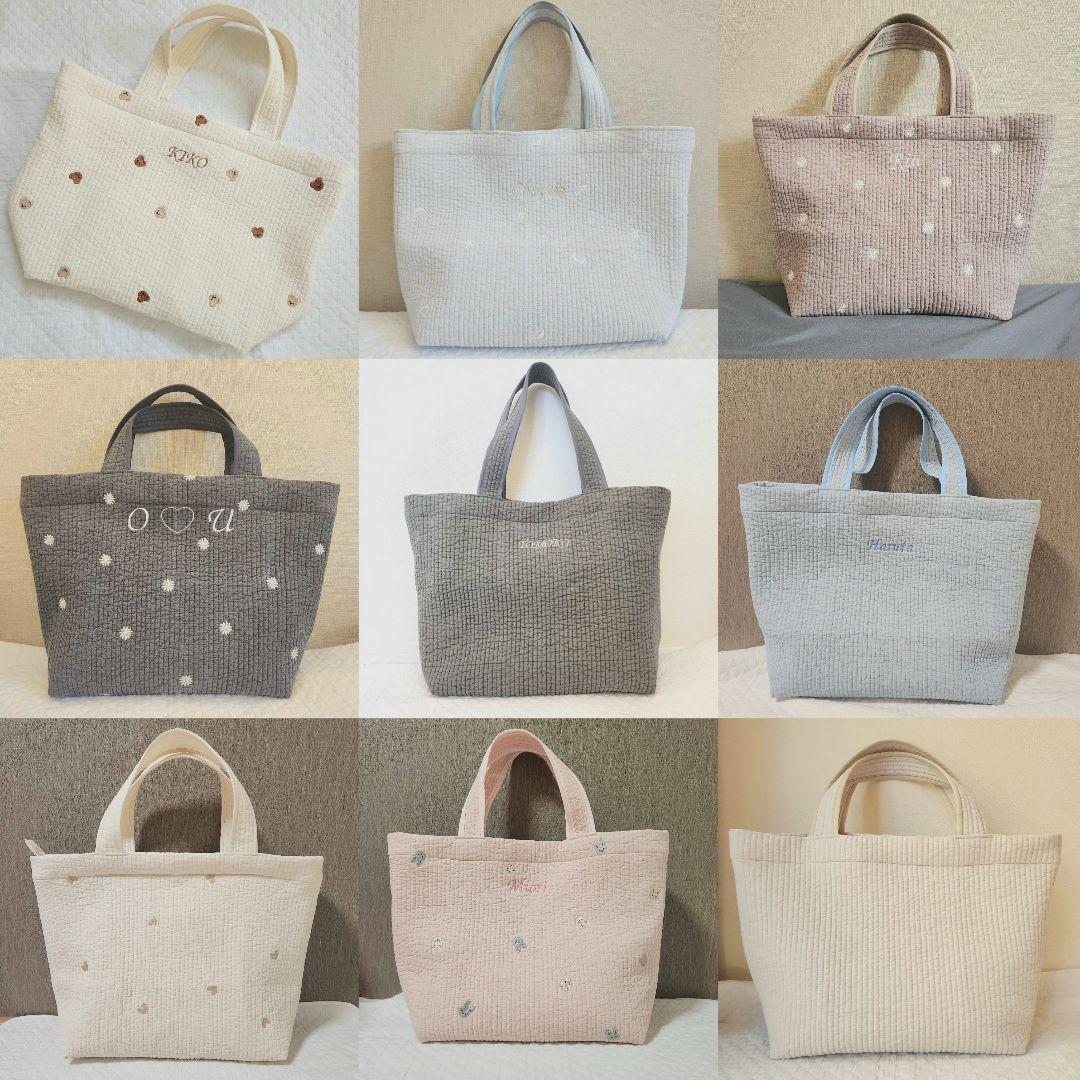 うさぎ様　大きめトートバッグ