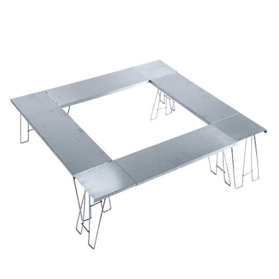 【なお】UNIFLAME フィールドラック 天板4枚セット ケース付