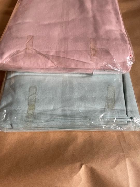 大判　カラーフラットシーツ　2枚　228×275 綿100% 日本製