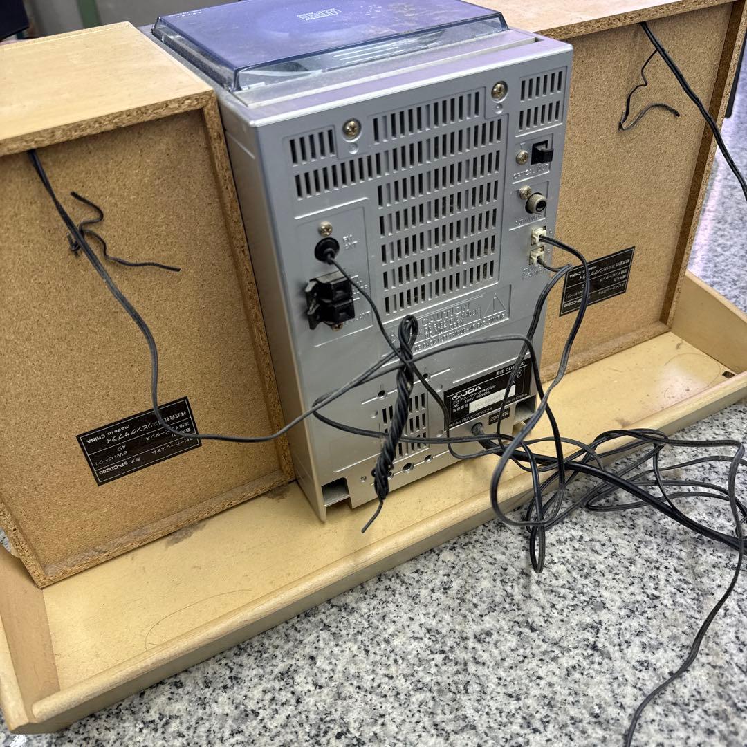 HITACHI ミニコンポ シルバー CDX-200 オーディオ機器 格安