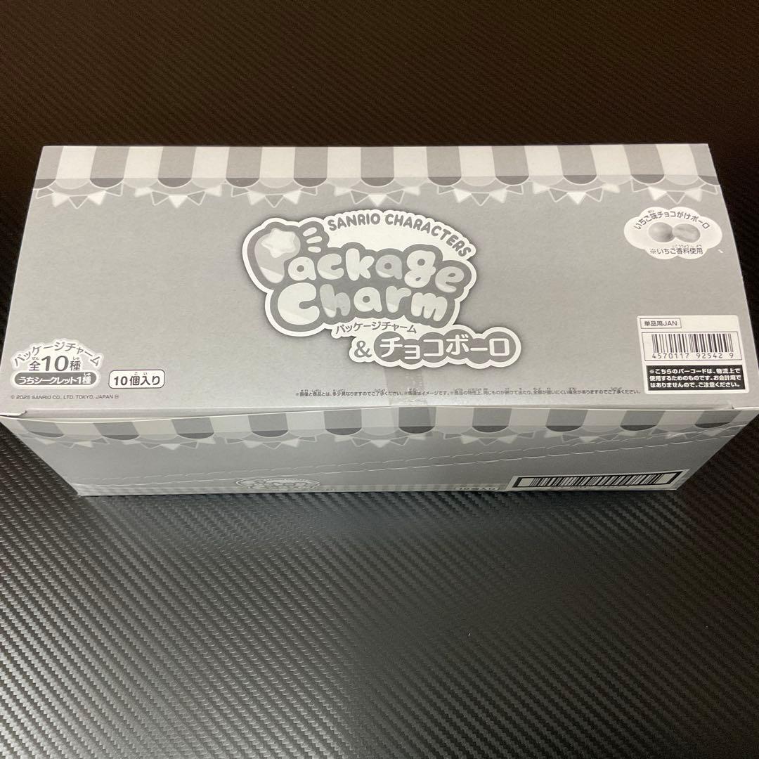 サンリオキャラクターズ パッケージチャーム&チョコボーロ10個セット 未開封