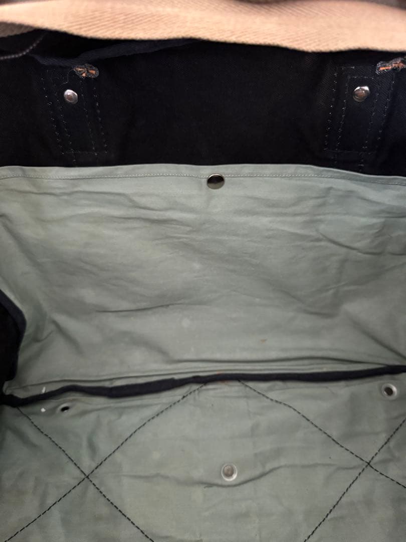 ⭐︎一澤帆布製 大型バッグ 黒 ボストン 一澤帆布 一澤信三郎 帆布 ヴィンテージ