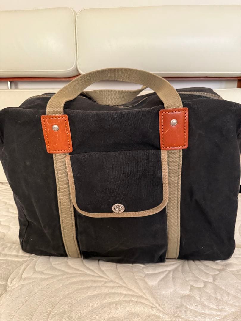 ⭐︎一澤帆布製 大型バッグ 黒 ボストン 一澤帆布 一澤信三郎 帆布 ヴィンテージ