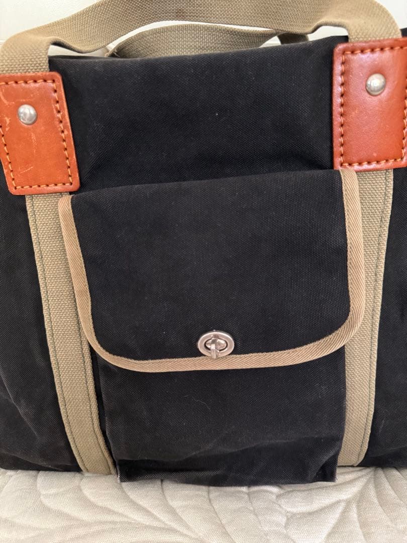 ⭐︎一澤帆布製 大型バッグ 黒 ボストン 一澤帆布 一澤信三郎 帆布 ヴィンテージ