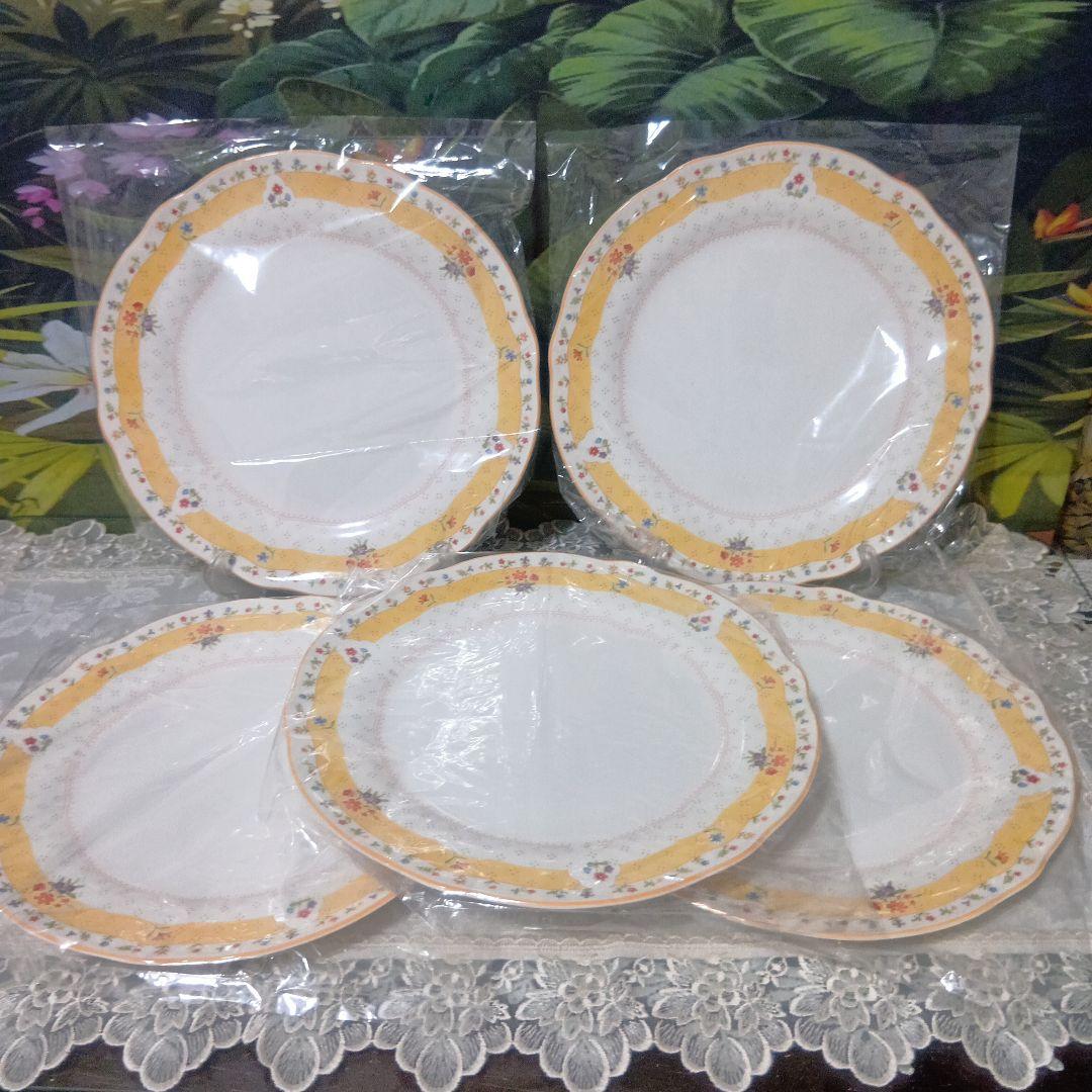 ❤ Noritake 廃盤品希少【トゥルーラブ 】ミート皿5枚セット未使用 共箱