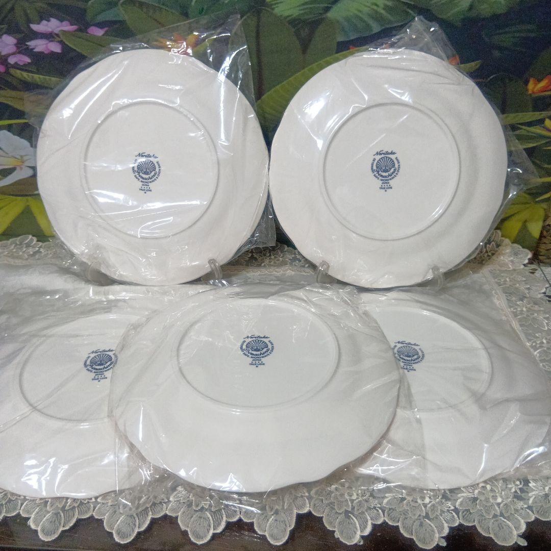 ❤ Noritake 廃盤品希少【トゥルーラブ 】ミート皿5枚セット未使用 共箱