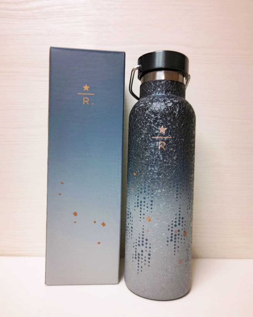 スタバ リザーブロースタリー ステンレスボトル ブルーグレー サクラ2026