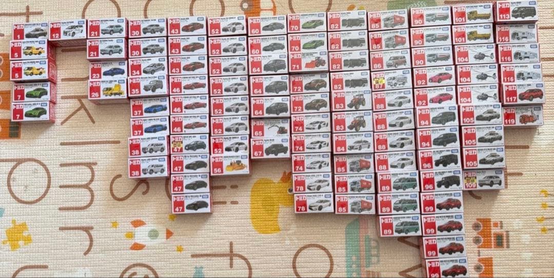 トミカ　ミニカーセット まとめ売り　合計249台