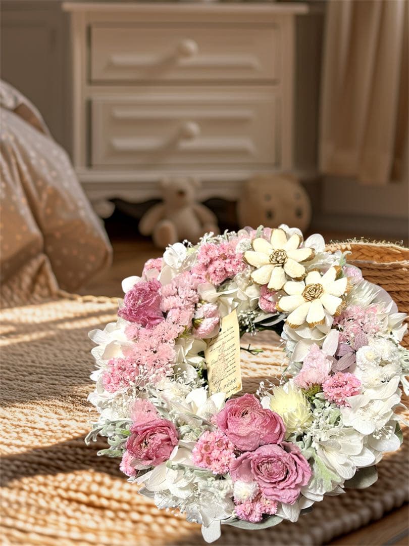 専用です。 ドライフラワーリース 母の日 ギフト 20cm