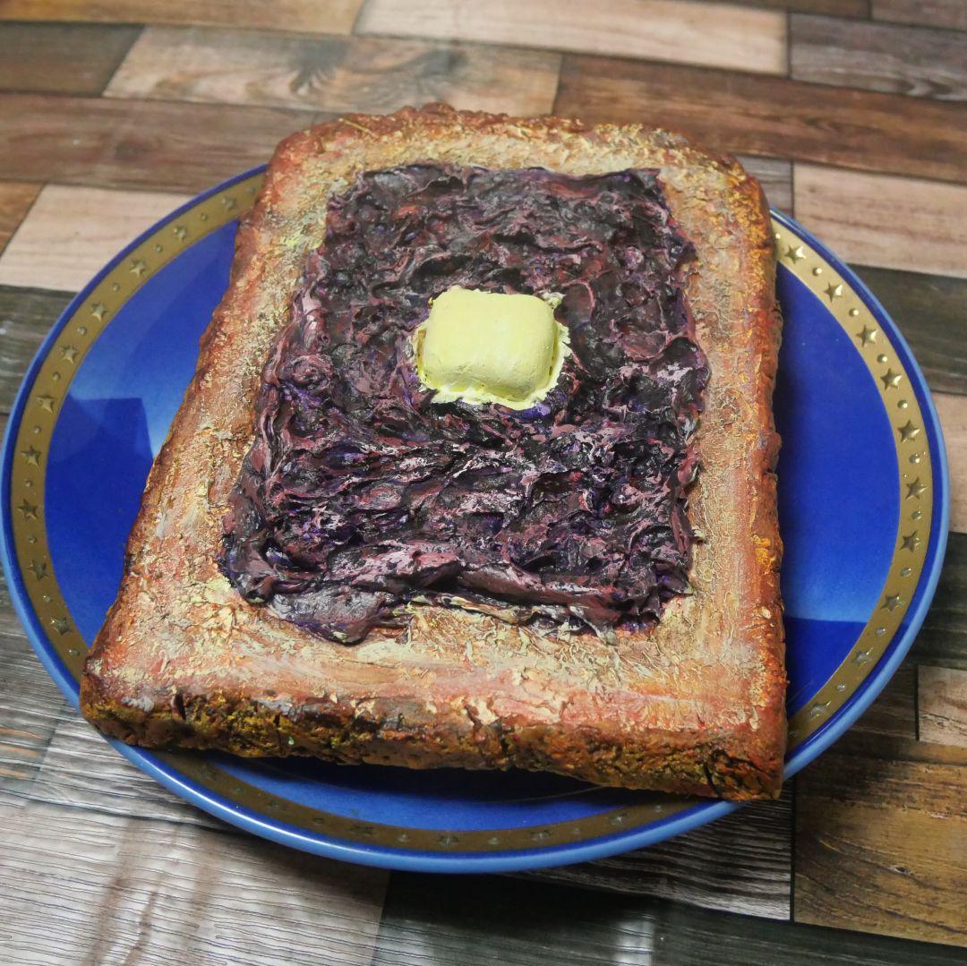 油絵 油彩 絵画 アートパネル【小倉トースト】