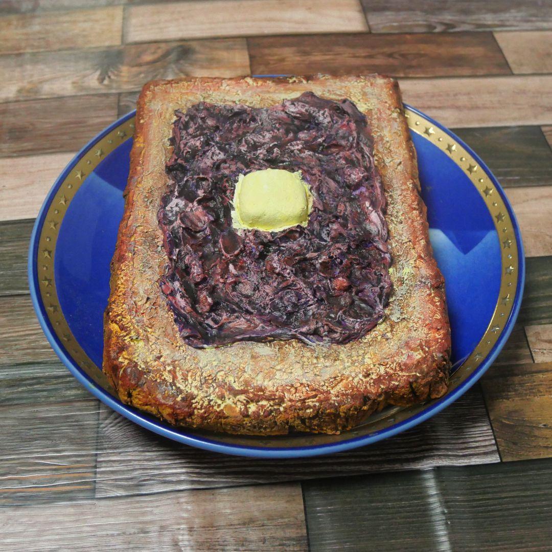 油絵 油彩 絵画 アートパネル【小倉トースト】