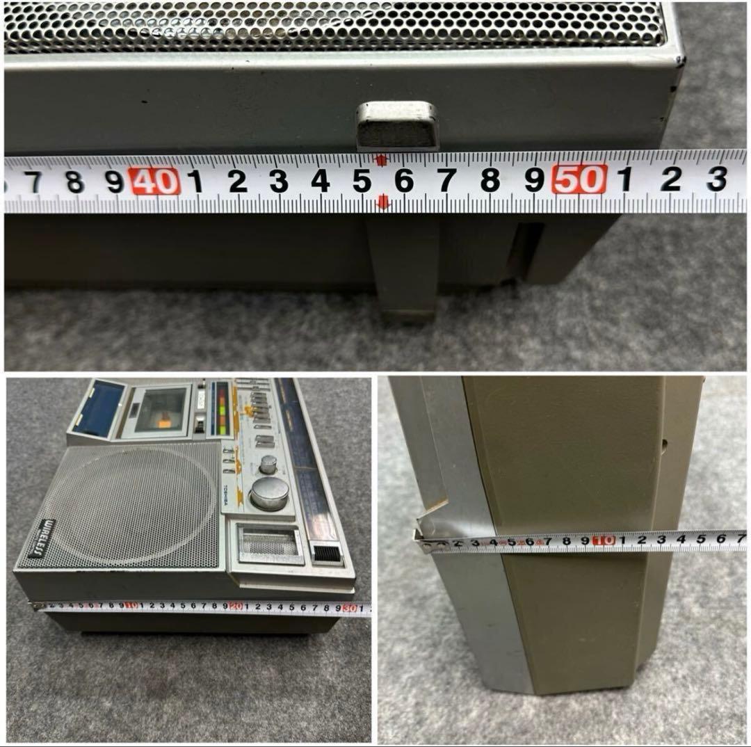 ジャンク 東芝 ステレオラジオカセットレコーダー　BOMBEAT　RT-S93