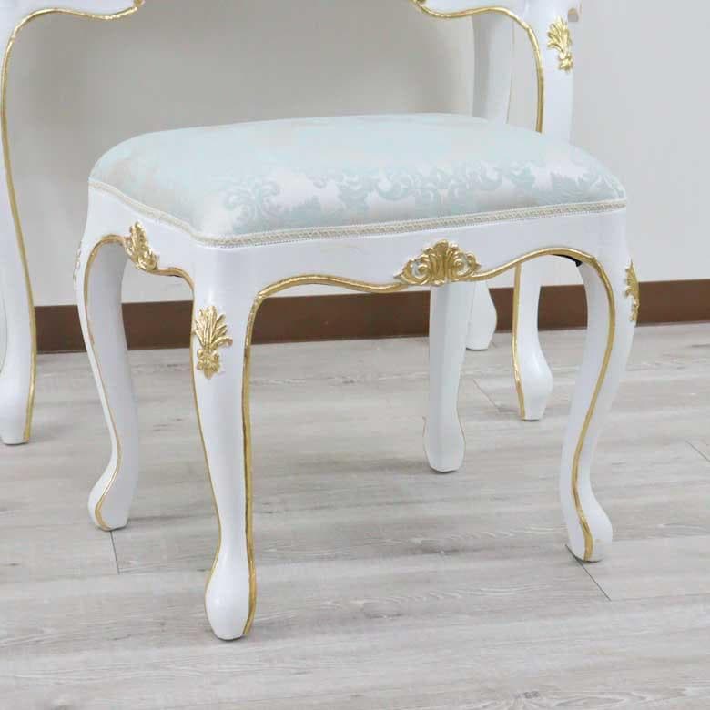 ドレッサー 3面鏡 スツール付き 完成品 猫脚 鏡台 365 アウトレット