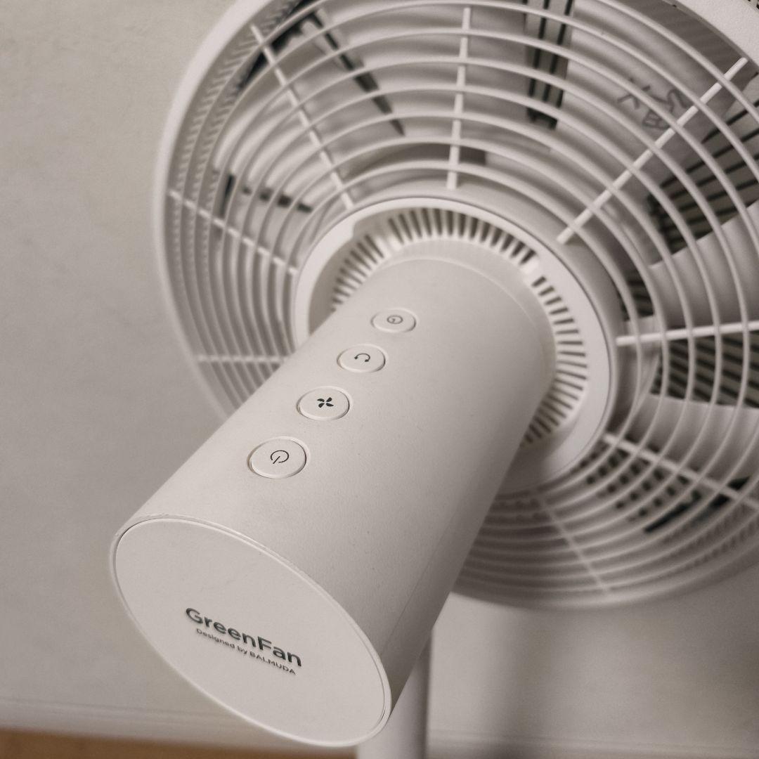 【美品】バルミューダ 扇風機 The Green Fan EGF-1600-WK