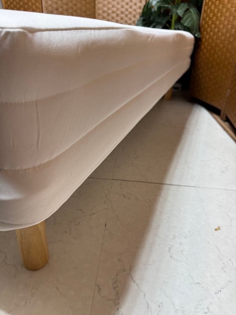 #20定価34,900円　無印良品脚付きマットレス(シングル) ※搬入・設置無料